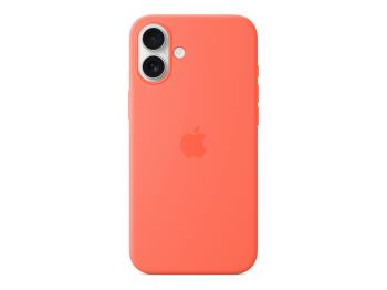 iPhone 16 Plus Silicone Case With Magsafe - Tangerine