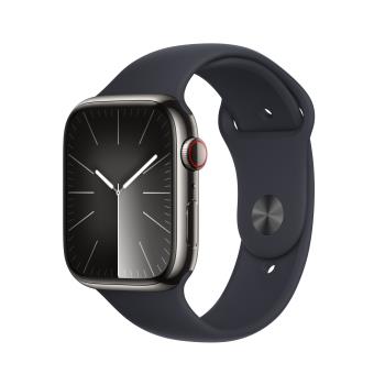 Apple Watch S9 GPS+Cell 41mm Graphite Stainl Steel Case Midnight S