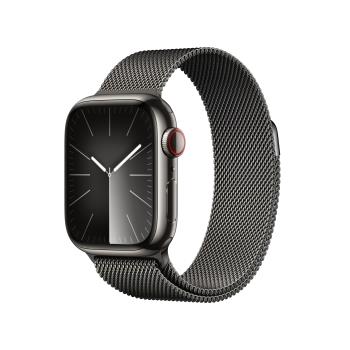 Apple Watch S9 GPS+Cell 41mm Graphite Stainl Steel Case Graphite M