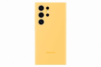 Samsung Galaxy S24 Ultra Silicone Case Yellow