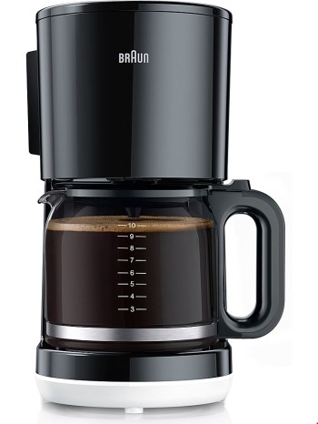 Kaffebryggare KF1100BK svart Braun