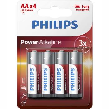 Philips Power Alkaline AA LR06 4-pack