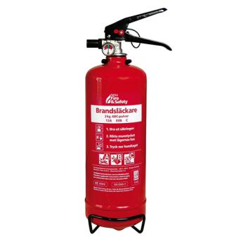 NEXA Fire & Safety Brandsläckare Röd 2kg 13A